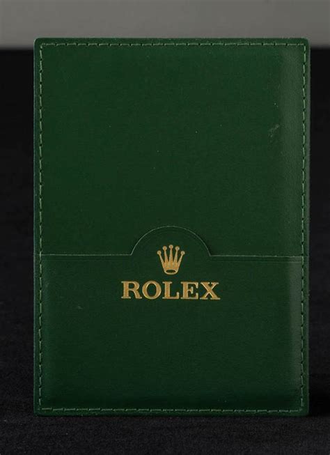 libretti e portagaranzia rolex|Sito ufficiale Rolex.